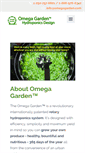 Mobile Screenshot of omegagarden.com